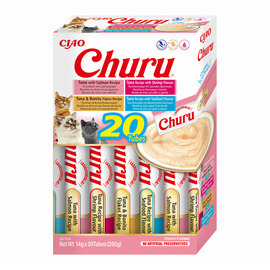 Inaba Cat Churu Variety Seafood Przysmak dla kotów 20 x 14 g