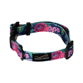Dolina Noteci Obroża regulowana dla psa Kwiatowy Zakątek L 2,5 cm x 32 - 53 cm