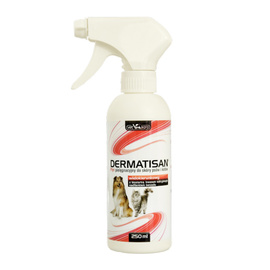 Dermatisan Płyn wielokierunkowy dla psa i kota (świąd, wypadanie sierści, ropienie, łojotok) 250 ml