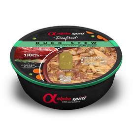 Alpha Spirit Real Food Karma mokra dla psa kaczka w sosie 280 g