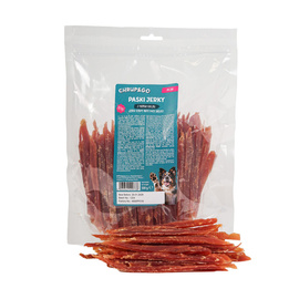 Chrup&Go Przysmak dla psa Paski jerky z piersią kaczki 500 g