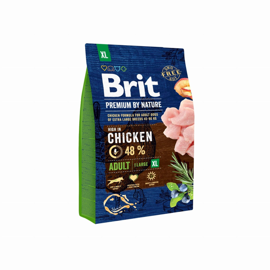 Brit Premium By Nature Adult Extra Large karma sucha dla psa 3 kg