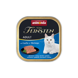 Karma mokra dla kota Animonda vom Feinsten Cat Adult z Łososiem i Krewetkami 100g