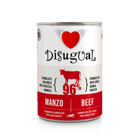 Disugual Monobiałkowa Karma mokra dla psa Wołowina 400 g