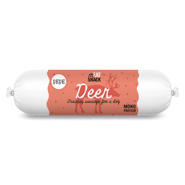 Kiełbaska treningowa dla psa Karma mokra uzupełniająca PEPE Deer (jeleń) 200 g
