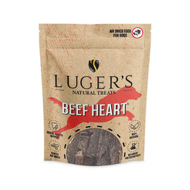 Luger's Natural Treats Przysmak gryzak dla psa serca wołowe 100 g