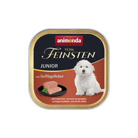 Animonda vom Feinsten Junior Karma mokra dla psa wątróbka drobiowa 150 g
