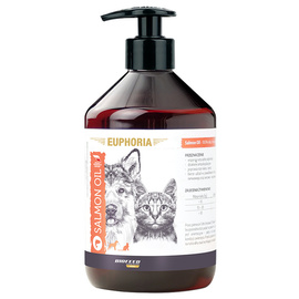 Biofeed Euphoria Salmon Oil Olej z łososia dla psa i kota 1 l