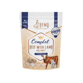 Bemo Complet – multiproteinowa karma sucha dla psa z wołowiną, indykiem i jagnięciną 1 kg