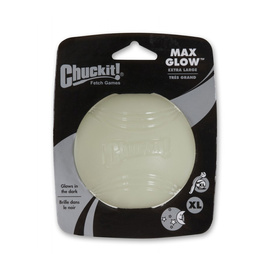 Chuckit! Max Glow XL Piłka świecąca w ciemności dla psa 9 cm
