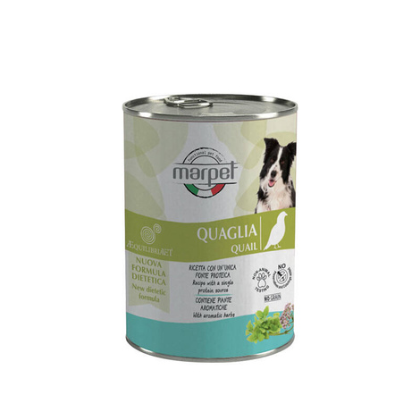 MARPET mokra karma dla psa AEQUILIBRIAVET monobiałkowa przepiórka 400 g
