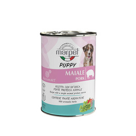 MARPET mokra karma dla psa AEQUILIBRIAVET PUPPY monobiałkowa wieprzowina 400 g