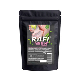 Sucha karma dla psa Rafi z indykiem 100 g