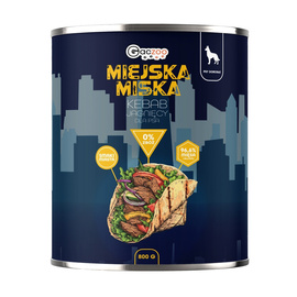 Gaczoo Miejska Miska karma mokra dla psa kebab jagnięcy 800 g