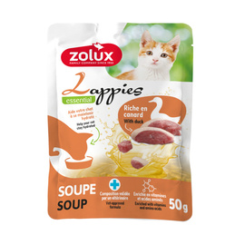 ZOLUX Lappies Przysmak dla kota zupa z kaczką 50 g