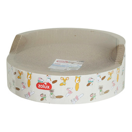 Zolux Chatouille Drapka dla kota 2w1 okrągła z kocimiętką 39 cm