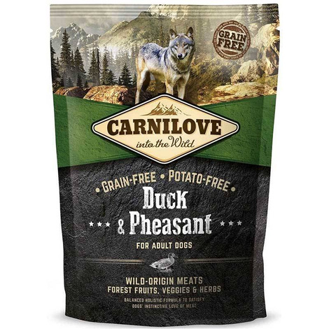 Sucha karma dla psa Carnilove Kaczka i Bażant For Adult 1,5kg