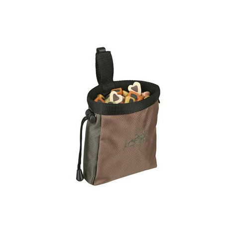 Trixie torba na karmę brązowo-czarna-beżowa 10x14cm