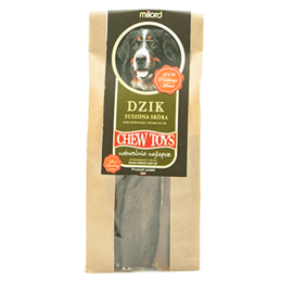 Milord Gryzak dla psa suszona skóra dzika 200 g
