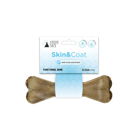Paka Zwierzaka przysmak dla psa kość PEPE VET Skin&Coat 13,5 cm