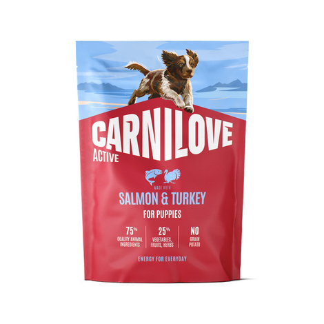 Carnilove Active Dog Salmon & Turkey Puppies 1,5 kg
