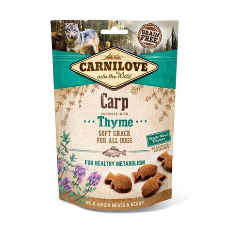 Carnilove Snack Dog Soft przysmak dla psa karp z tymiankiem 200 g