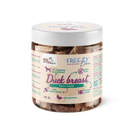 Syta Micha Freezy Pure Liofilizowane przysmaki dla psa mięso z kaczki 70 g