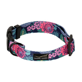 Dolina Noteci Obroża regulowana dla psa Kwiatowy Zakątek M 2 cm x 25 - 42 cm