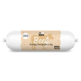 Kiełbaska treningowa dla psa Karma mokra uzupełniająca PEPE Beef (wołowina) 200 g