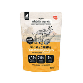 Wiejska Zagroda karma mokra dla psa kozina z sarniną 500 g