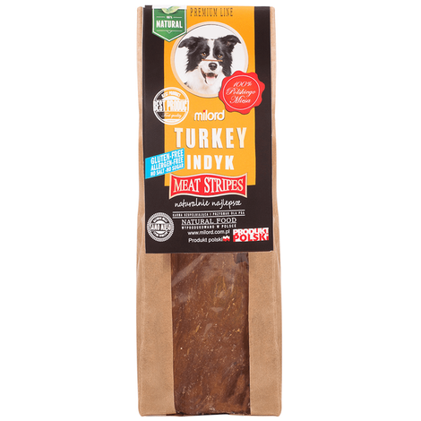 Milord Przysmak dla psa indyk płaty 80 g