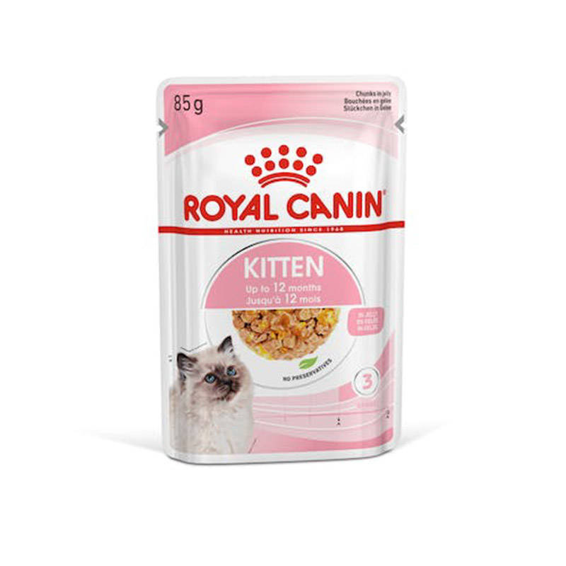 ROYAL CANIN Kitten karma mokra w galaretce dla kociąt do 12 miesiąca życia 85 g