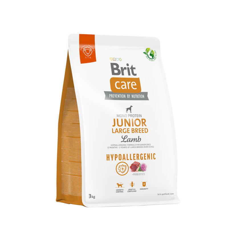 Karma sucha dla psów Brit Care Junior Large Breed Lamb 3 kg