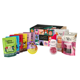 Zestaw prezentowy BOX świąteczny dla psa I Superfood & Fun