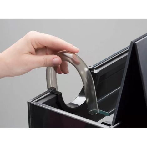 Aquael Glossy Zestaw akwariowy czarny akwarium 125 L