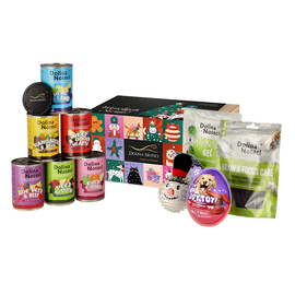 Zestaw prezentowy BOX świąteczny dla psa II Superfood Mix