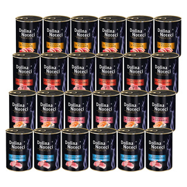Dolina Noteci Premium Mokra karma dla kota zestaw mix smaków 24 x 400 g