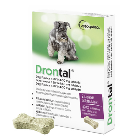 Vetoquinol Drontal Flavour Tabletka na robaki dla psa - 1 szt.