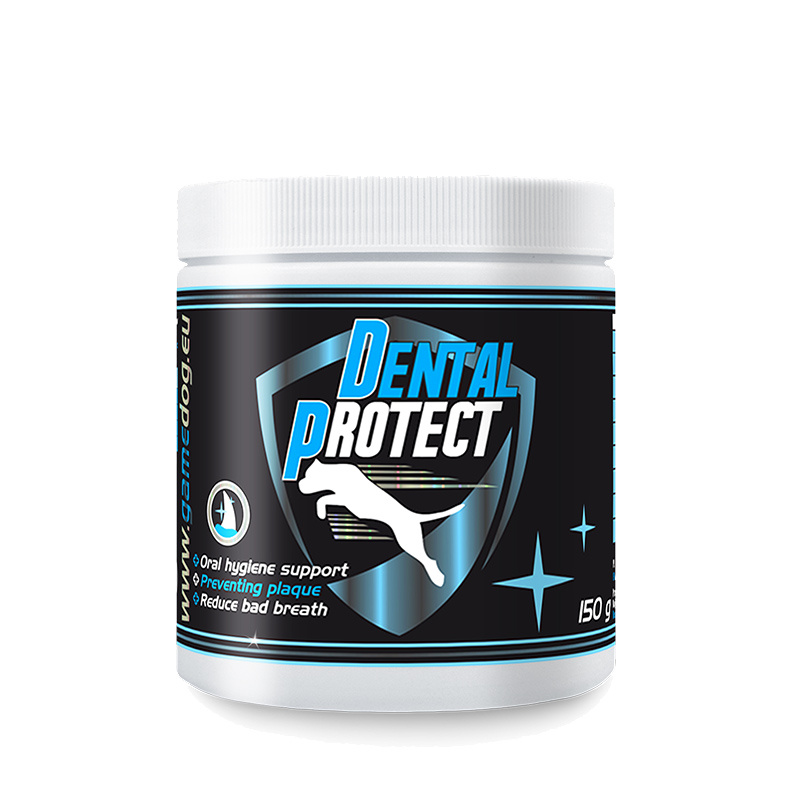 Game Dog Dental Protect proszek wspierający higienę jamy ustnej 150 g