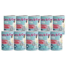 Animal Island Love&Care Mokra karma dla psa z jagnięciną w delikatnym sosie zestaw 10 x 400 g