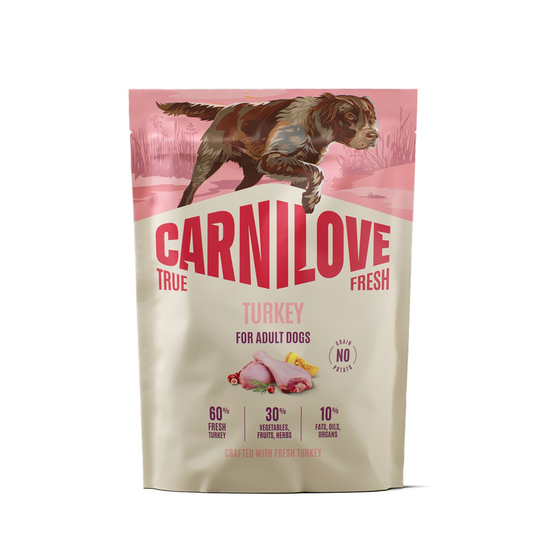 Carnilove True Fresh Dog Adult Karma sucha dla psów z indykiem 1,5 kg
