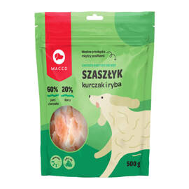 Maced Szaszłyk Kurczak i ryba przysmak dla psa 500 g