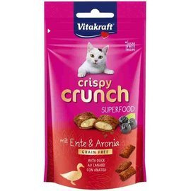 Vitakraft Cat Crispy Crunch Przysmak dla kota kaczka aronia 60 g