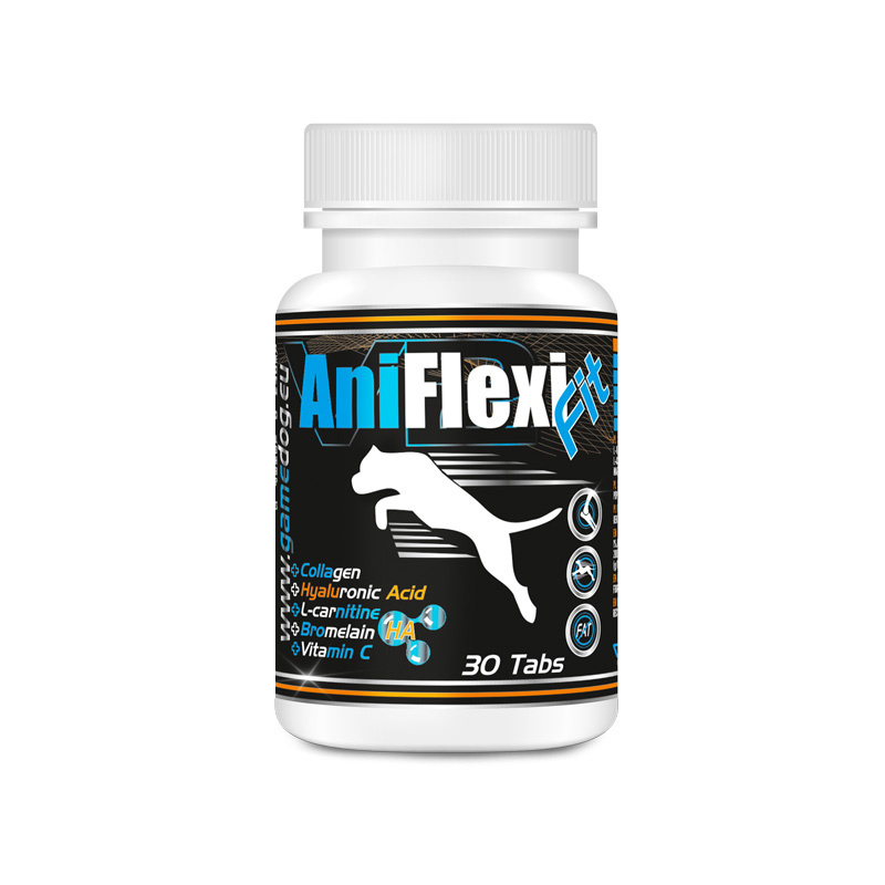 Game Dog AniFlexi Fit V2 Suplement dla psa wspomaga prawidłowe funkcjonowanie stawów 30 tabl.