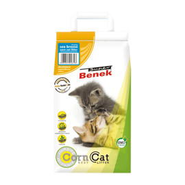 Żwirek dla kota Certech Super Benek Corn Cat Morska Bryza 14 L