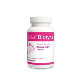Dolvit Biotyna Zdrowa skóra i sierść minerały dla psa 90 tabletek
