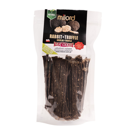 Milord Przysmak dla psa królik z truflami paski 70 g