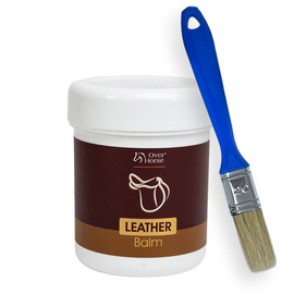 Over Horse Leather balm balsam do wyrobów skórzanych 450 ml + pędzel gratis