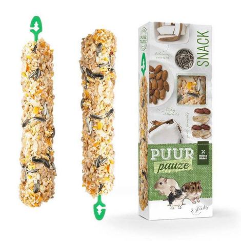 Pokarm dla gryzonia Witte Molen PUUR Kolby orzechowe 110 g