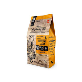 Wiejska Zagroda Karma sucha dla psa jagnięcina z kaczką 2 kg